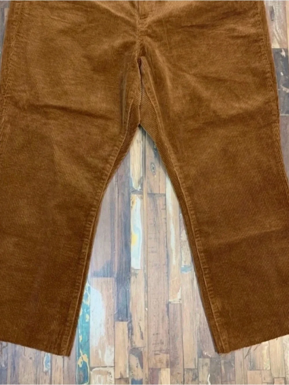 KUT FROM THE KLOTH NWT Cognac Kelsey High Waist Corduroy Pants 16W